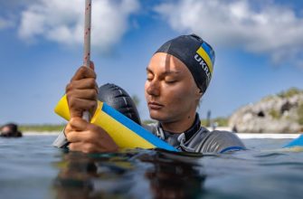 Харьковчанка установила мировой рекорд, погрузившись на 77 метров глубины